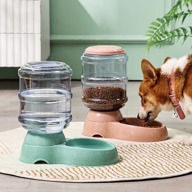Pet Supplies Hours - Großer Automatischer Wasserspender für Haustiere, Katzenfutterspender,