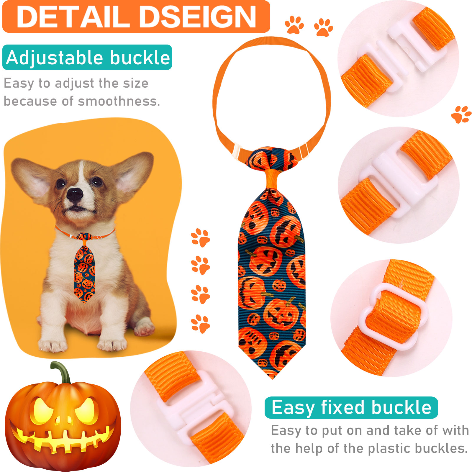 50/100 stücke Halloween Hund P – Pet Supplies Hours Bewertung und Preis