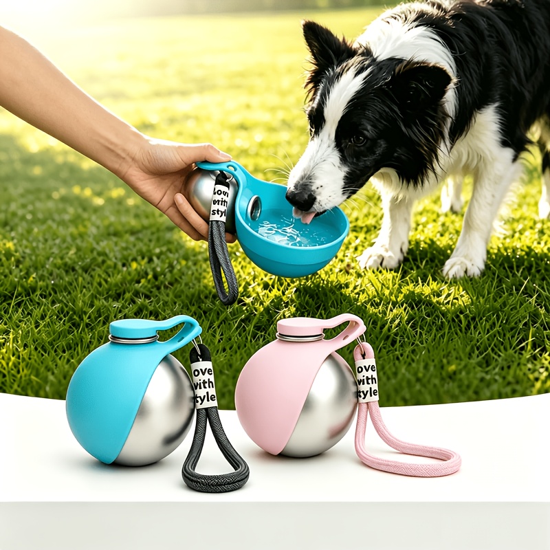 Hunde-Wasserflasche aus Edelst – Pet Supplies Hours Bewertung und Preis