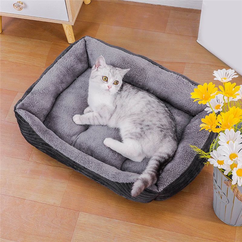 AEA9-Graues Hundebett Quadrati – Pet X Supplies & Tack Bewertung und Preis